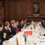 Dinner with former French Prime Minister Dominique de Villepin 08