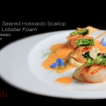 seared-hokkaido-scallop-parsnip-with-lobster-foam